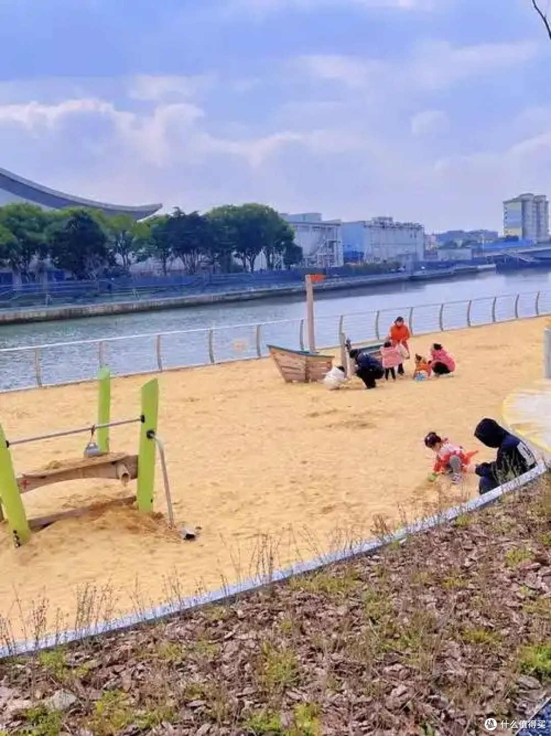 苏州半马河畔公园沙坑