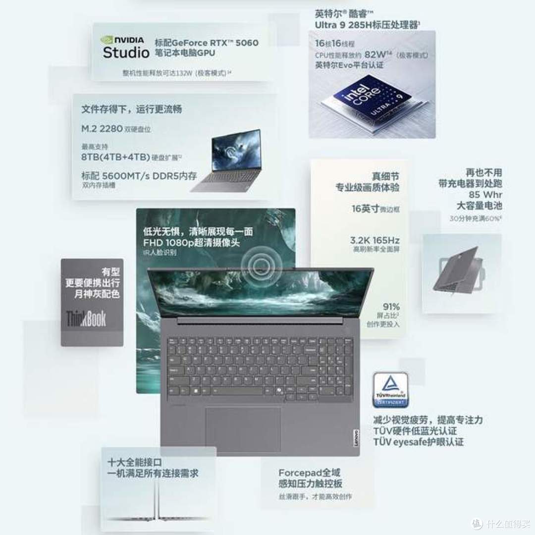 懂行的人建议买华硕还是联想？2025联想ThinkBook笔记本电脑推荐