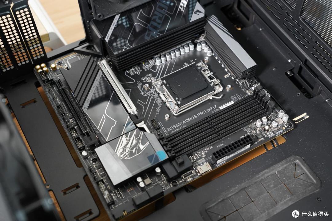 装机不用挑,就选电竞雕,技嘉B850M AORUS PRO WIFI7主板装机实测