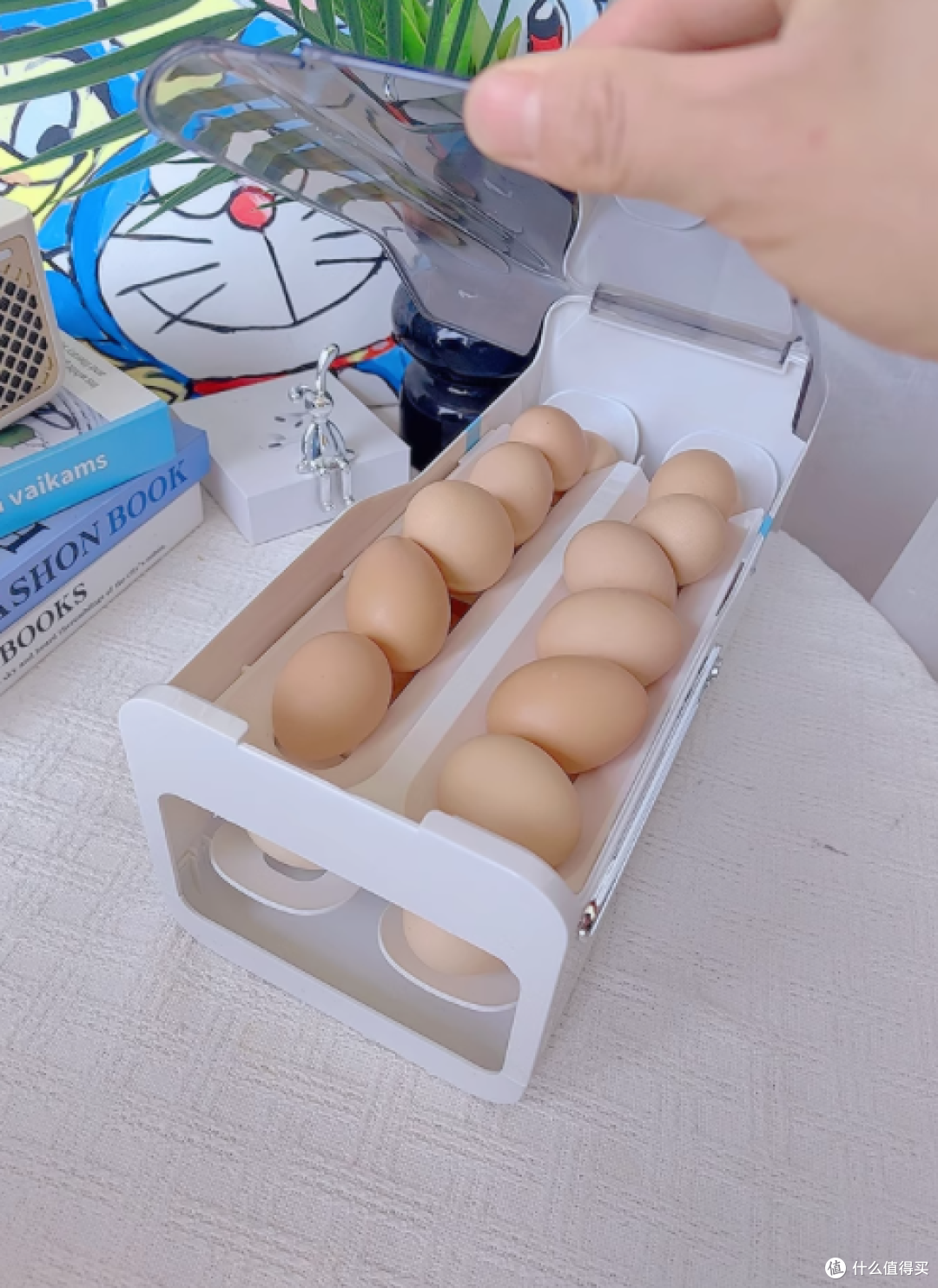 🥚厨房收纳新宠 | dehub 鸡蛋收纳盒,好用到哭!