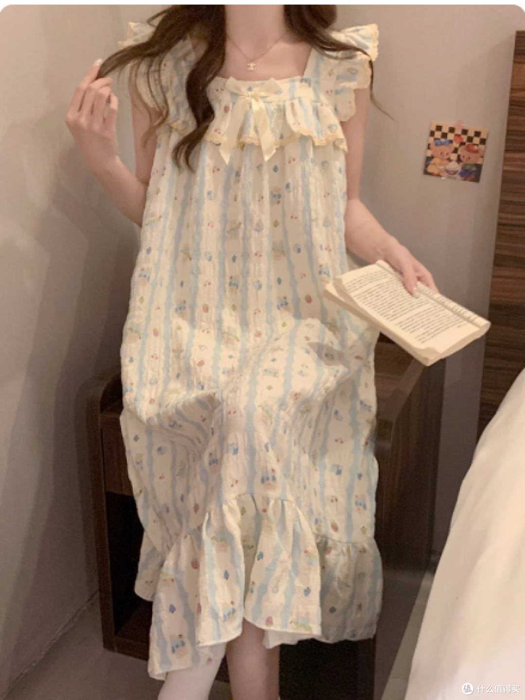 夏日甜心必备!甜心时报带胸垫睡裙来袭💖