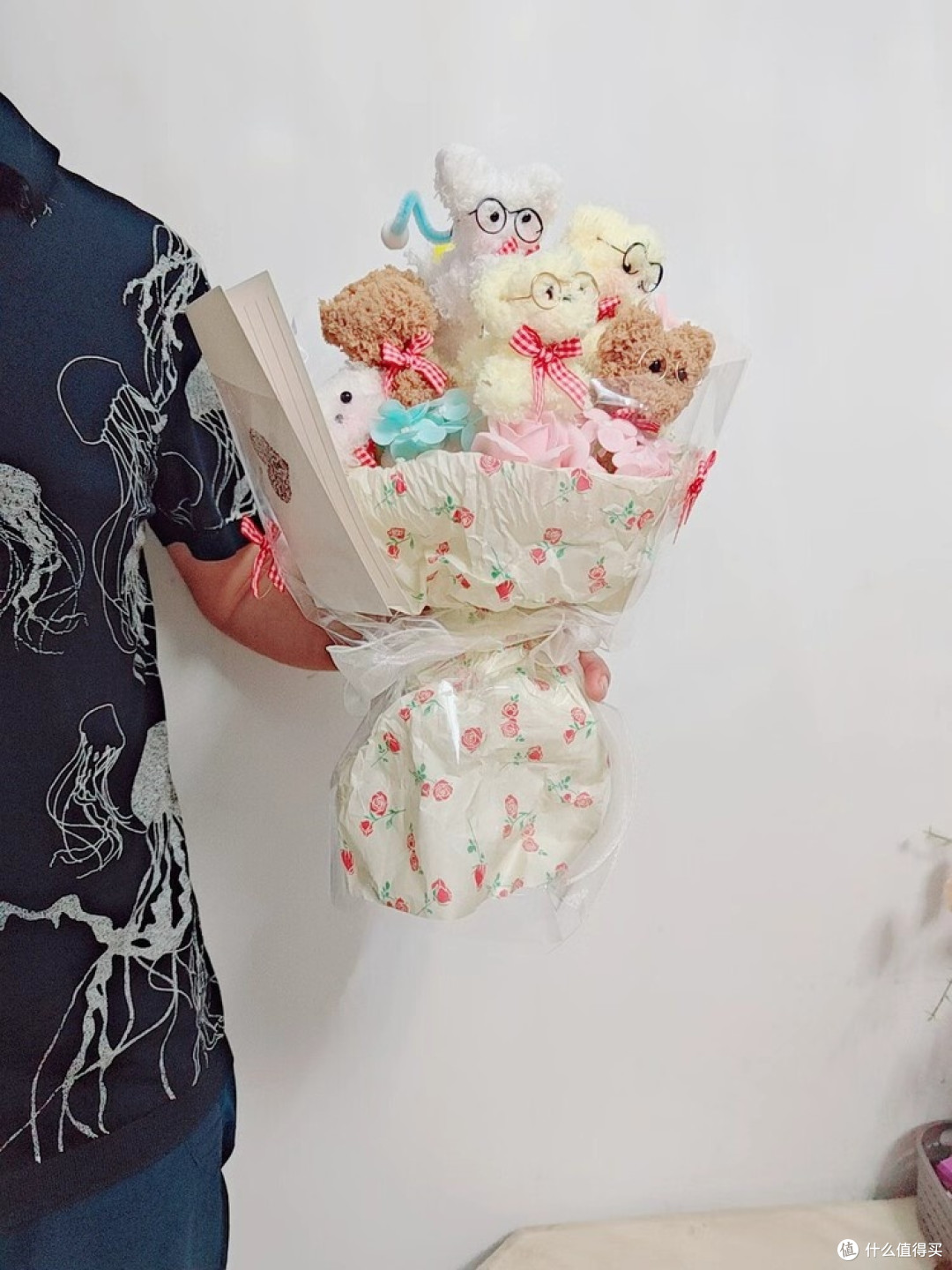 小熊花束,七夕的萌系浪漫?