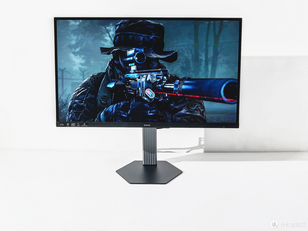 盛色 D76实测,VA面板原生360Hz,2000元内最值得买的FPS游戏利器