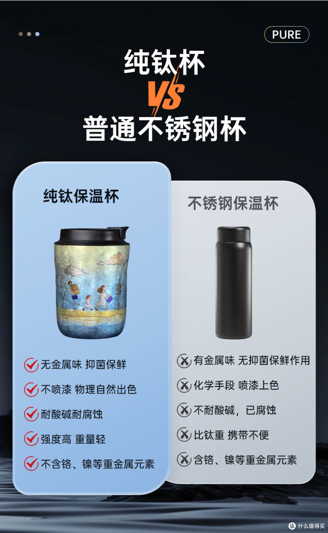 纯钛杯的「高级感」谁用谁知道!