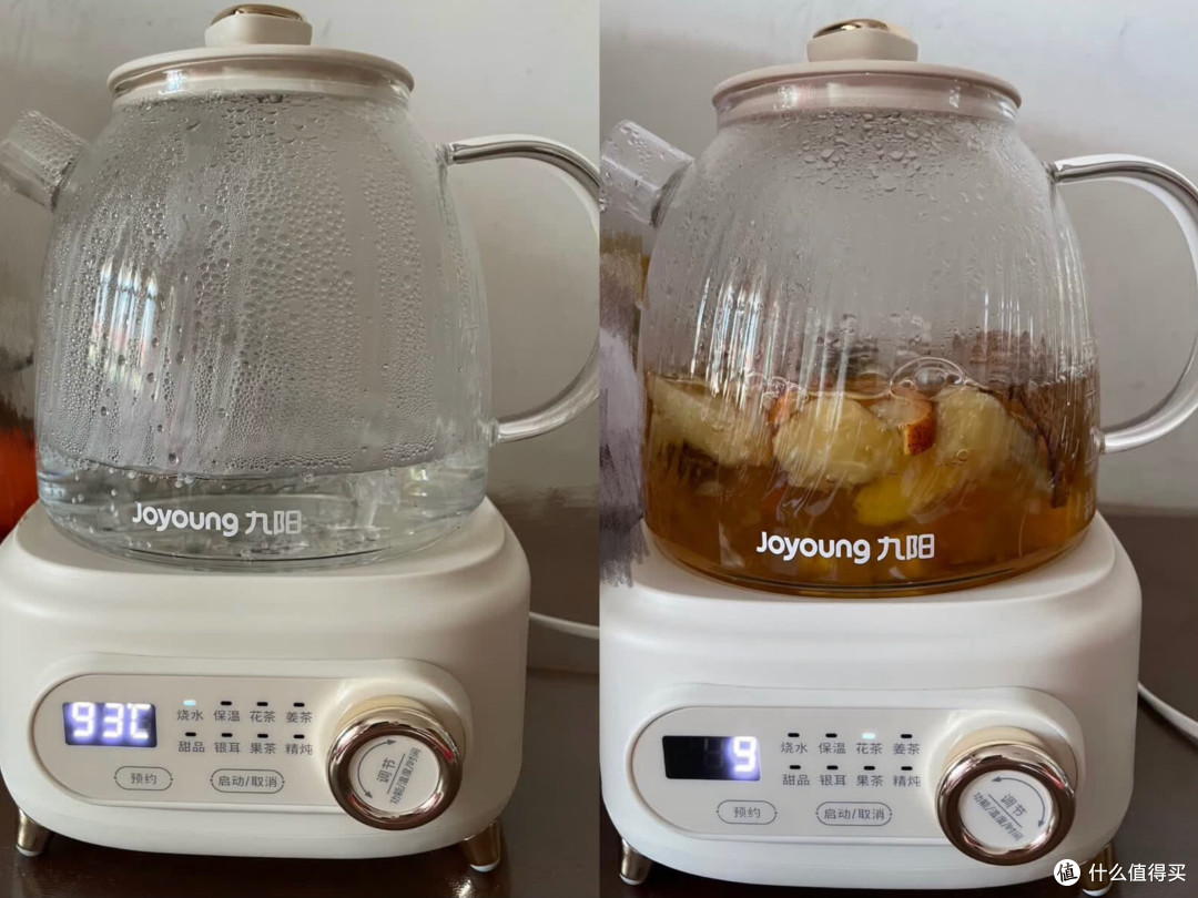 开箱实测 — 九阳净萃全玻璃 0 胶水养生壶