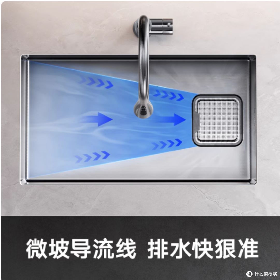 【真实测评】悍高 304 不锈钢大单槽,厨房的颜值与实力担当!