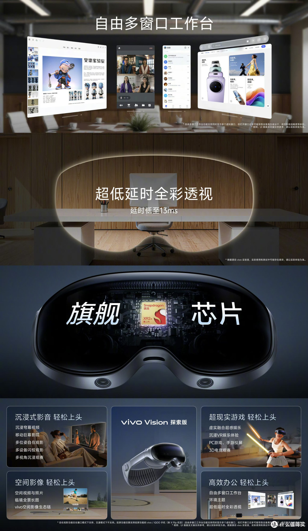 vivo Vision头显:398g轻薄8K,开启未来混合现实体验