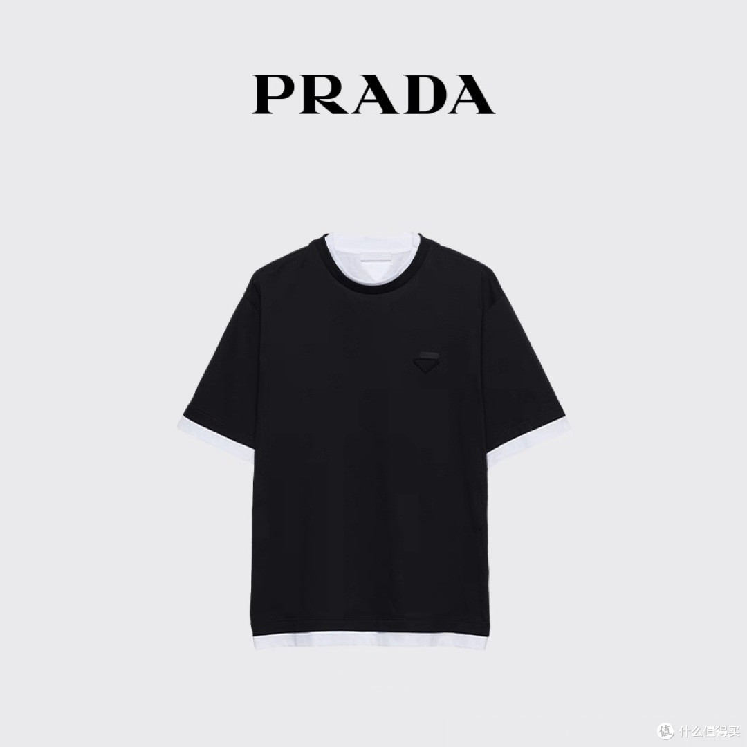 Prada男士棉质T恤材质与工艺解析