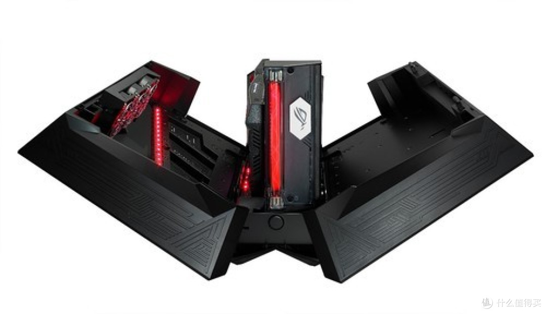 华硕ROG XG Station 3背置插槽特写官方图