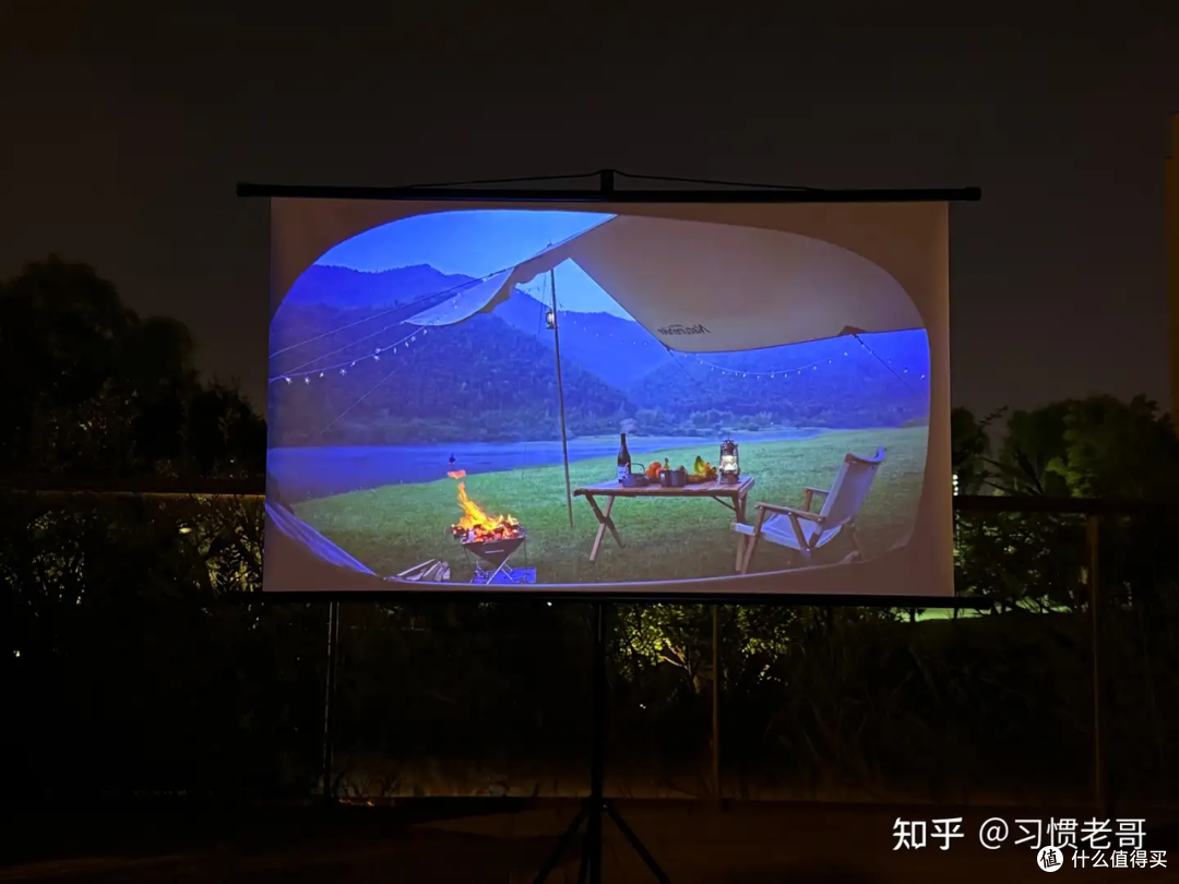 极米 Play6 投影仪:面对真正的户外场景,短板一览无遗