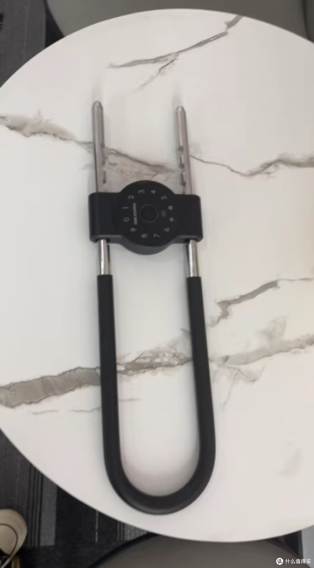 🔒海康威视指纹密码 U 型锁,商铺安全的超神助手!