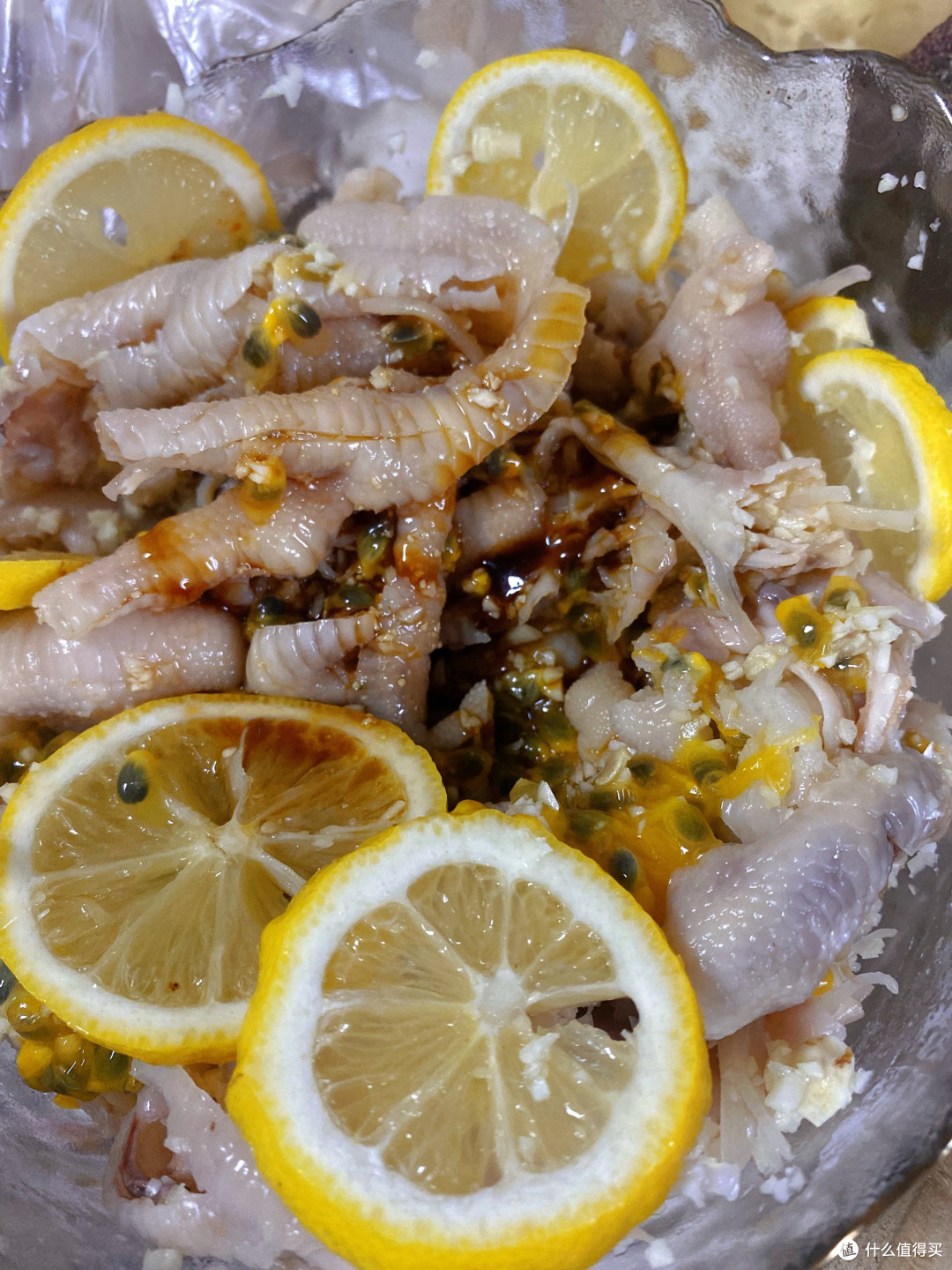 谁懂啊!炎热的天气全靠这碗柠檬百香果无骨凤爪