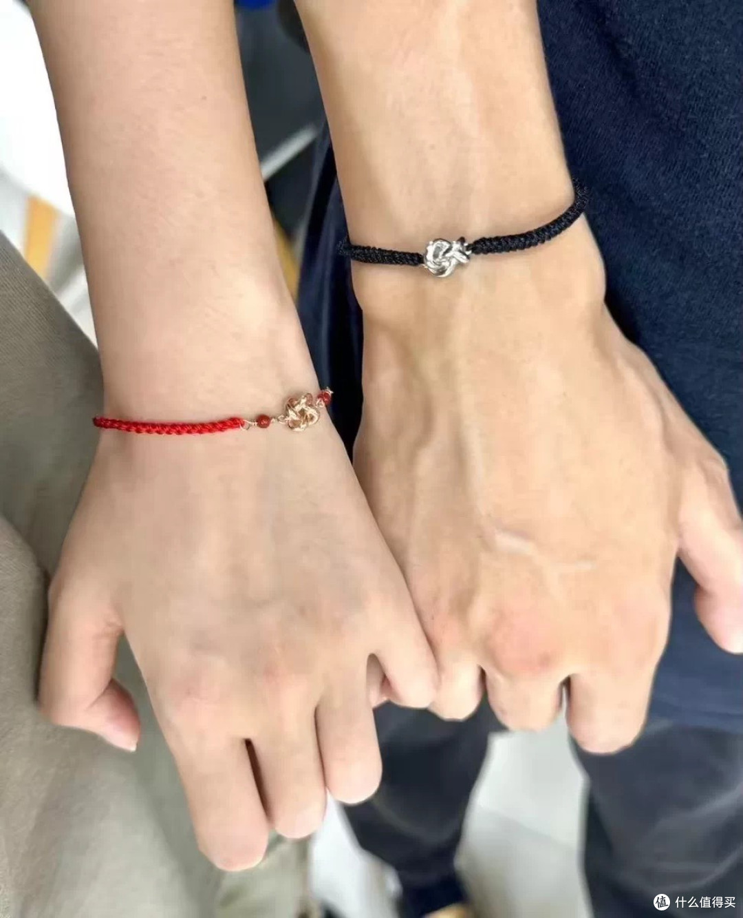 纯银同心结手绳,低调浪漫