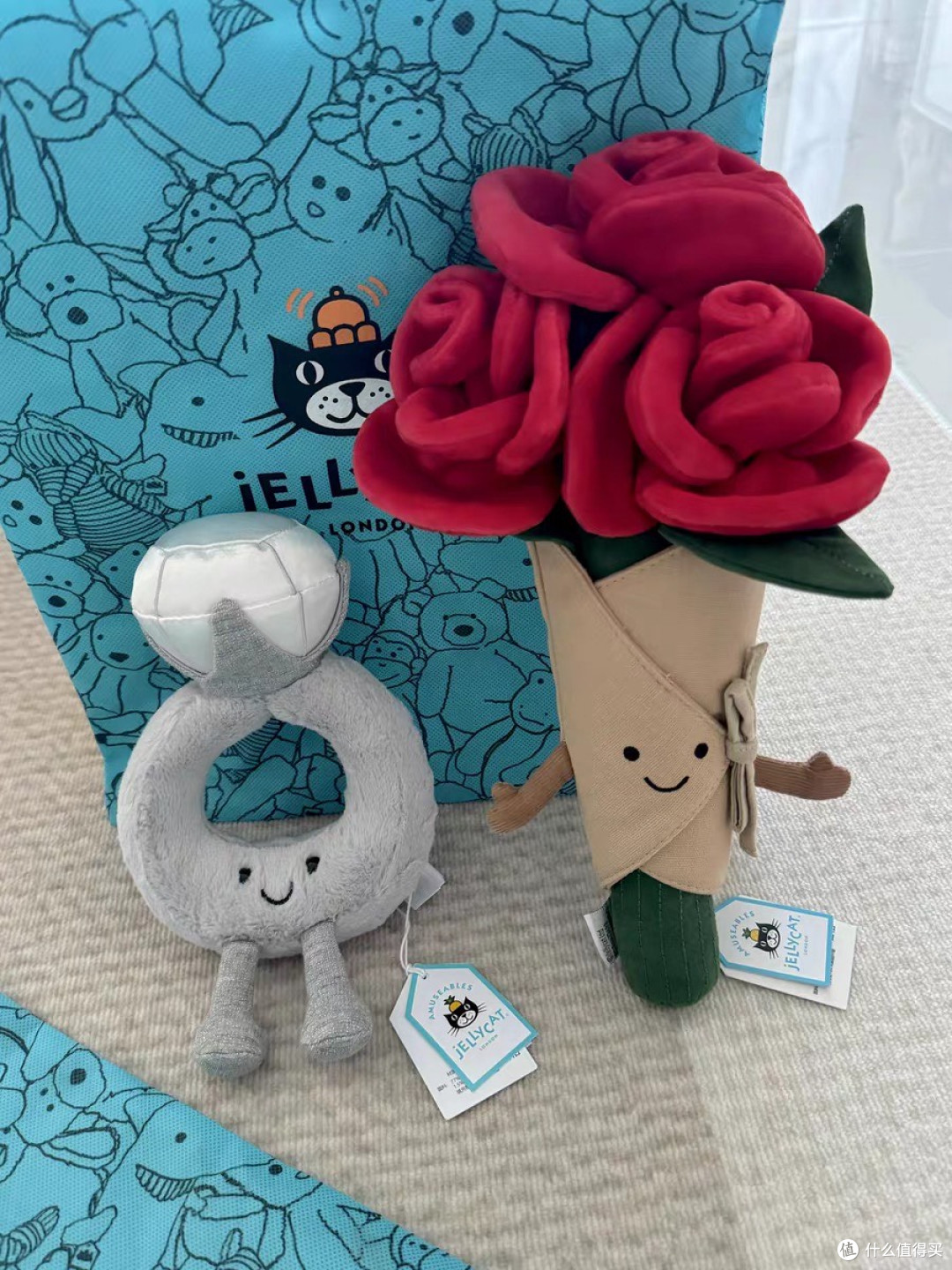 永不凋谢的浪漫,Jellycat毛绒玫瑰