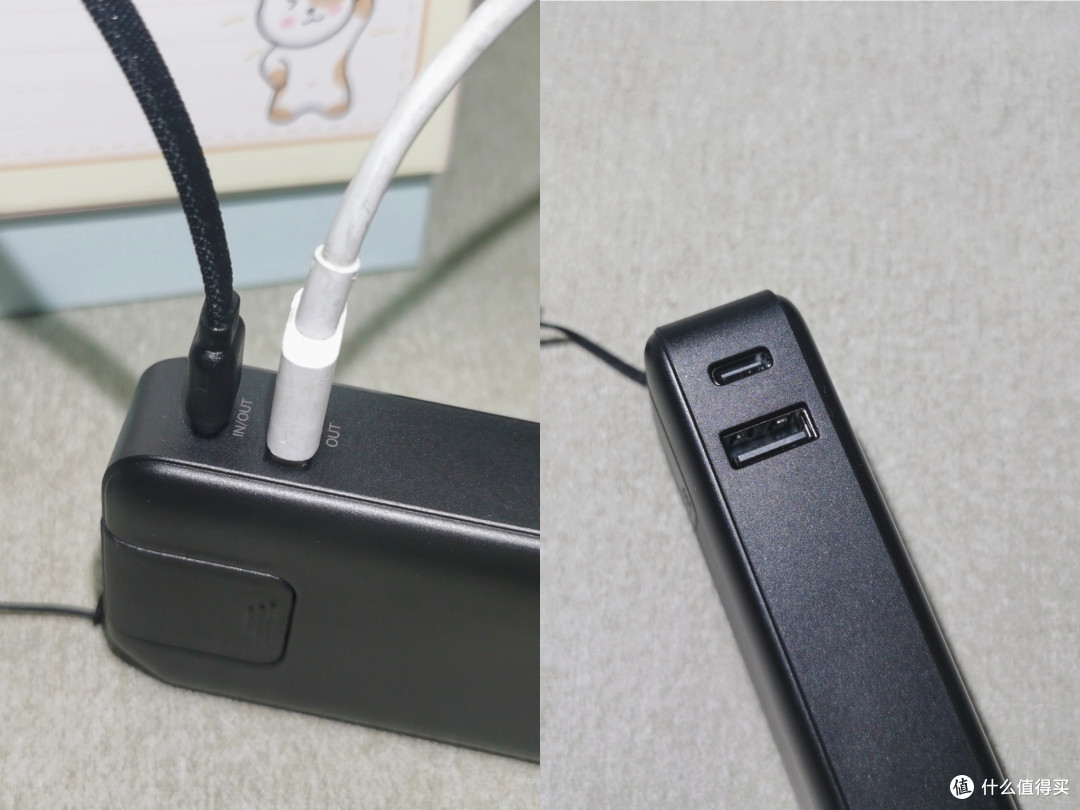 可拆自带线+隐藏支架+双口充电,轻装出行,iWALK掌心宝使用体验