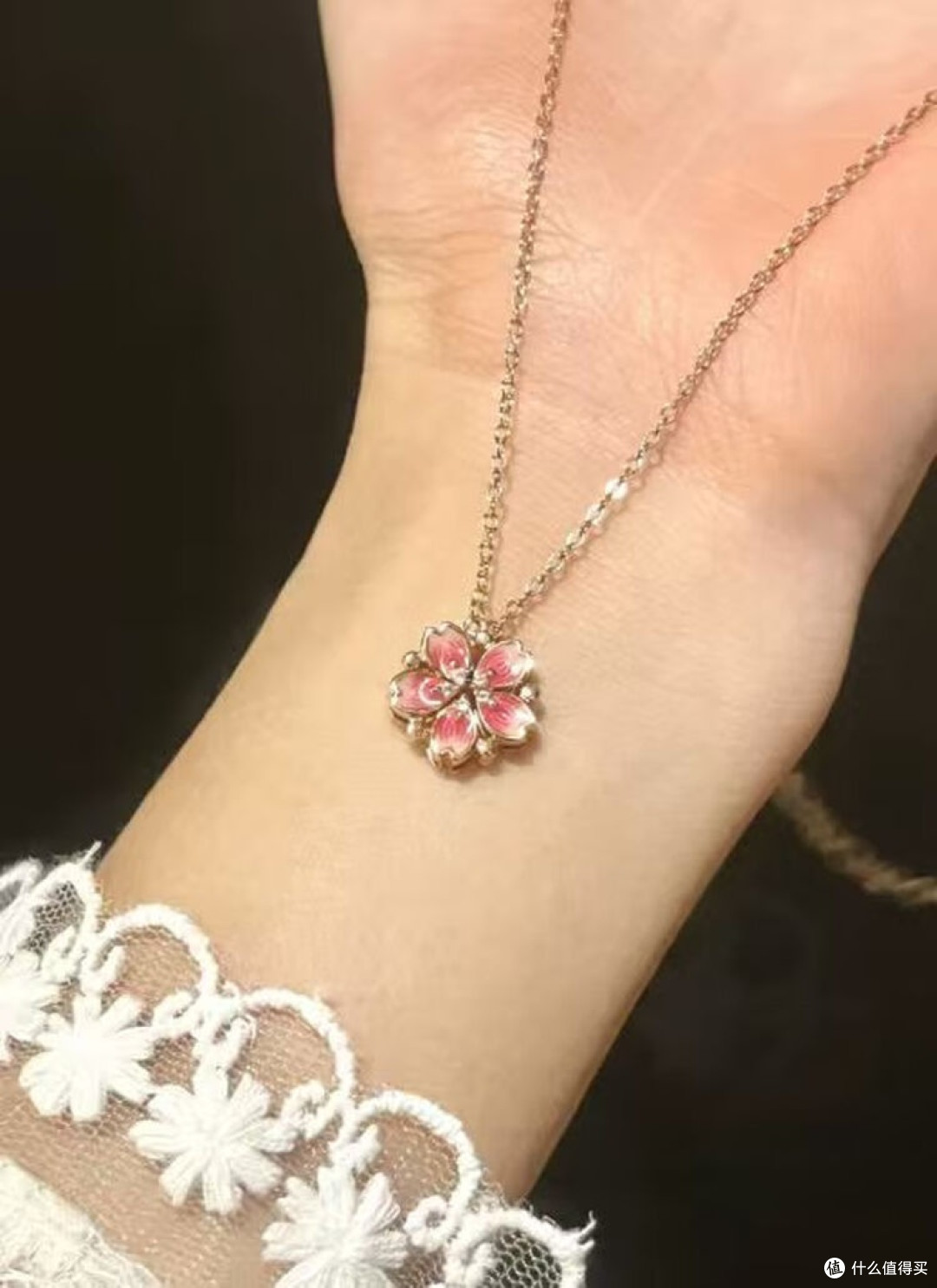 春日樱花恒久项链