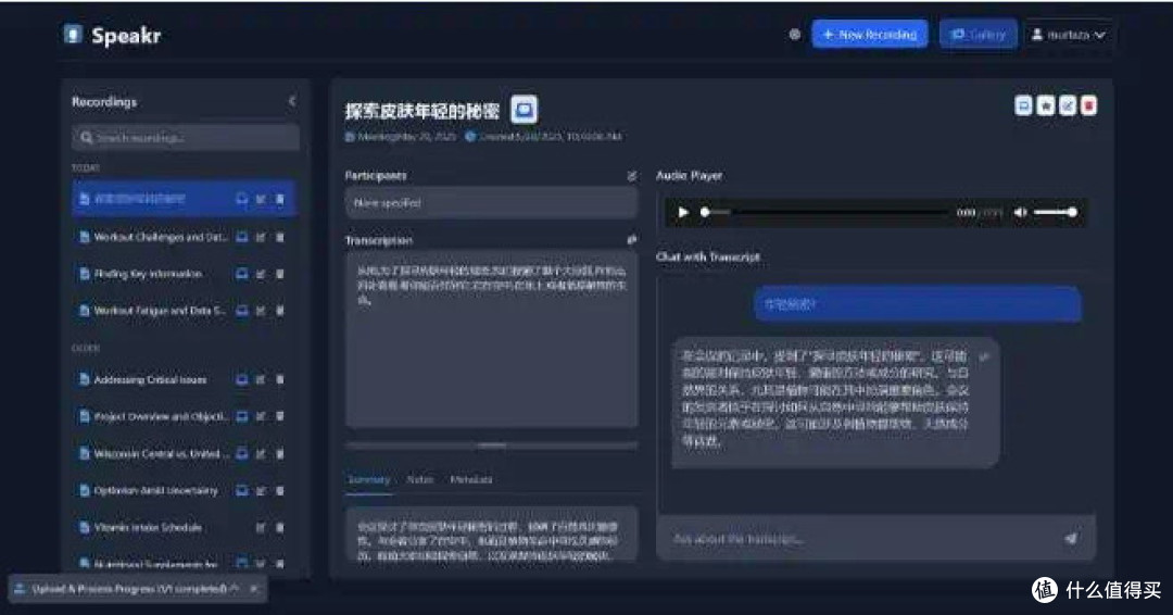 Speakr:自托管的免费AI会议工具?