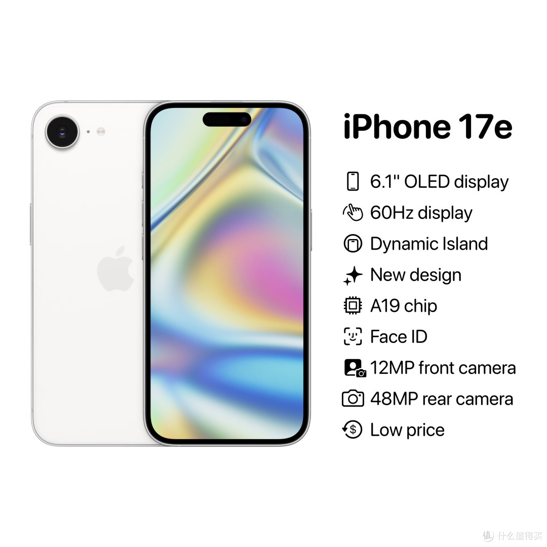 再见刘海屏!iPhone 17e,全新外观确认