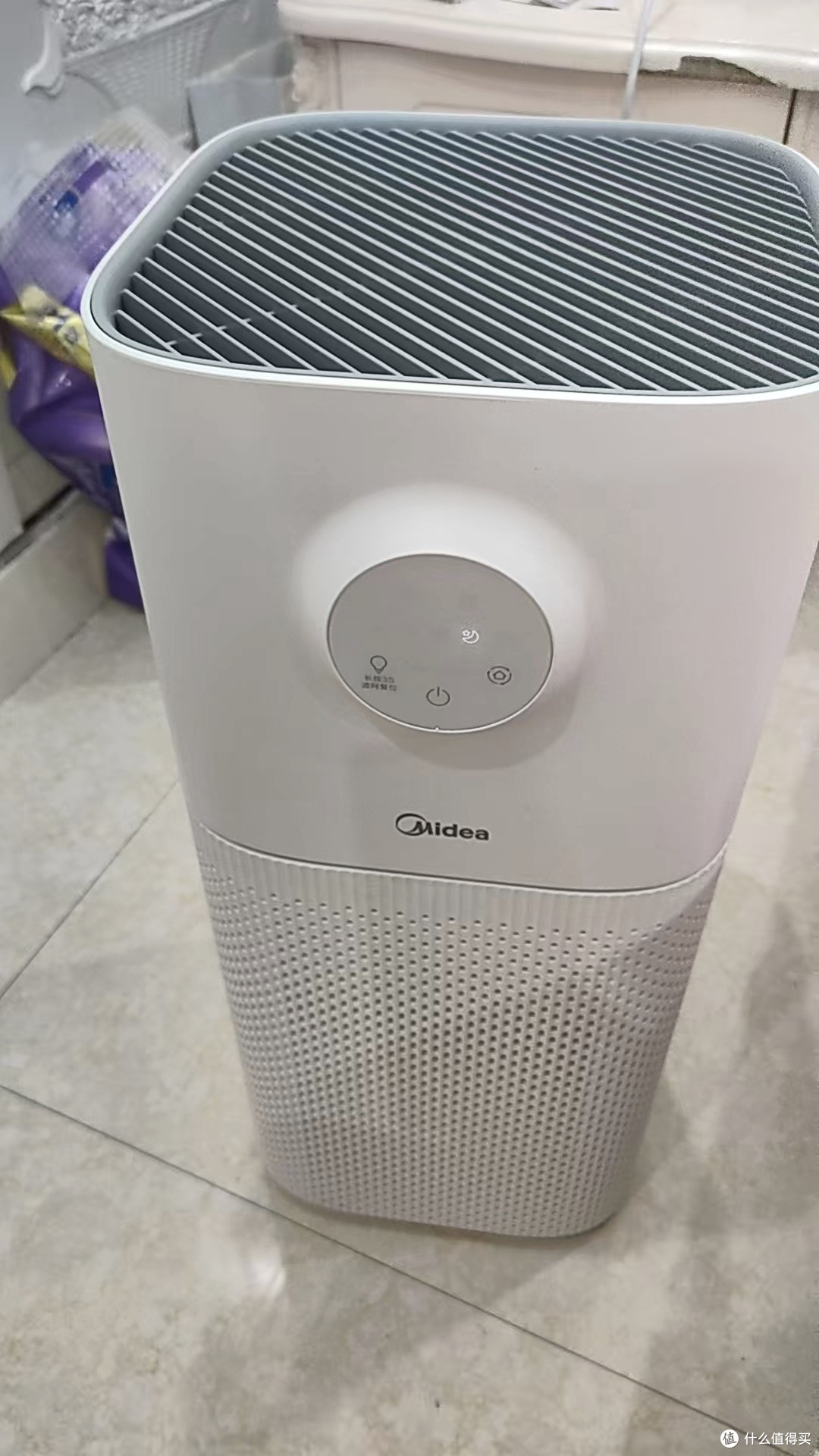 我与美的空气净化器的有氧生活
