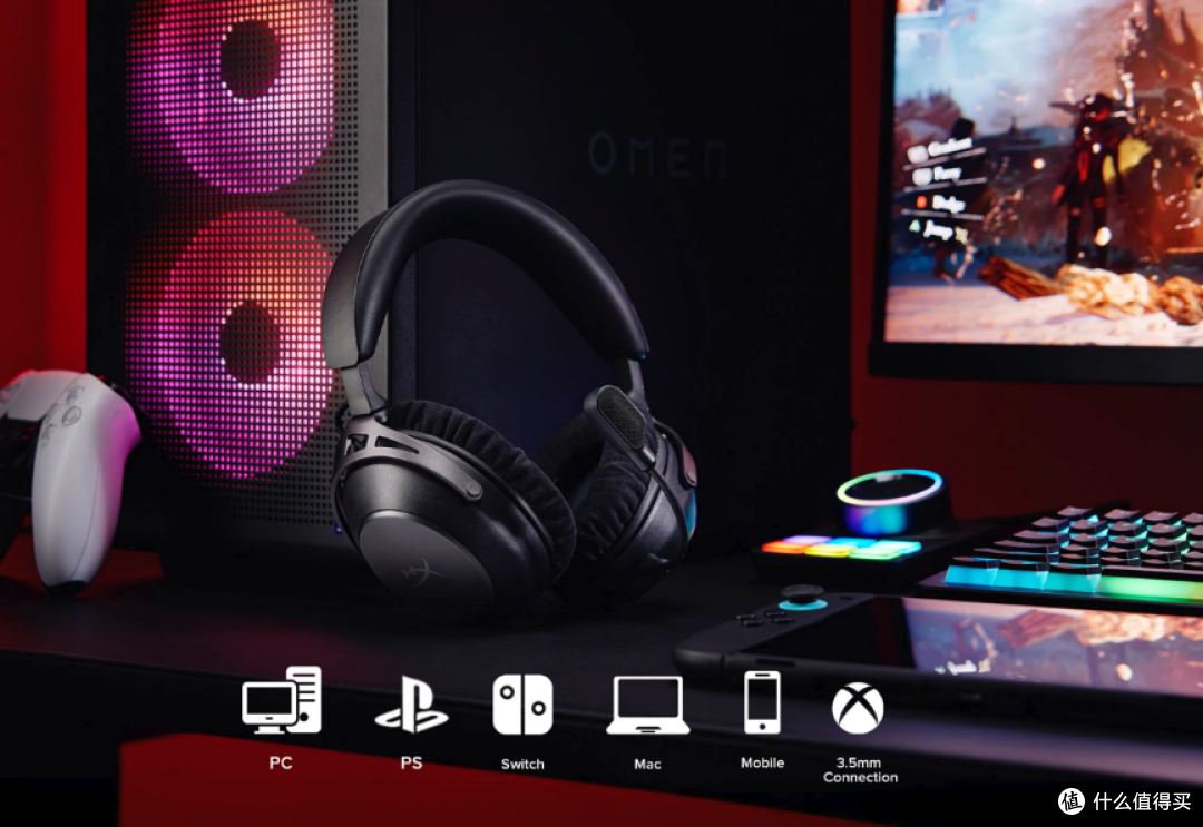 HyperX阿尔法2无线游戏耳机评测:硬核玩家的全能搭档