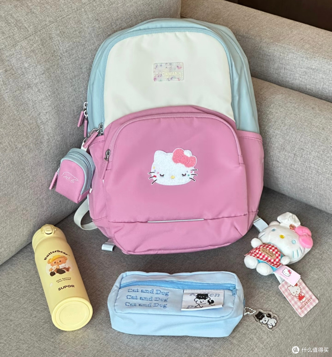 开学装备大公开幼升小仪式感拉满这只护脊书包我愿称“一年级必备