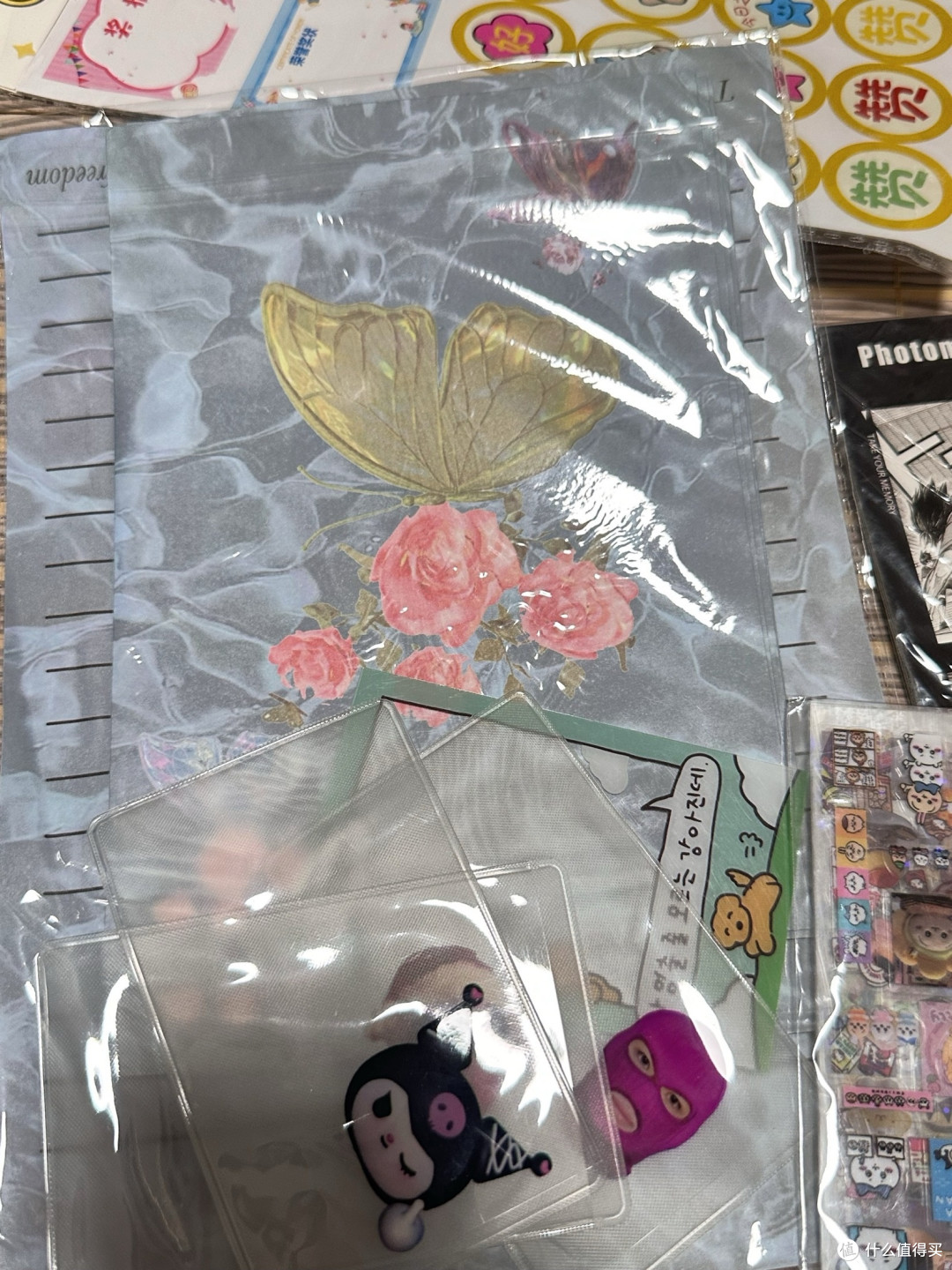 咸鱼复古贴纸福袋开箱体验