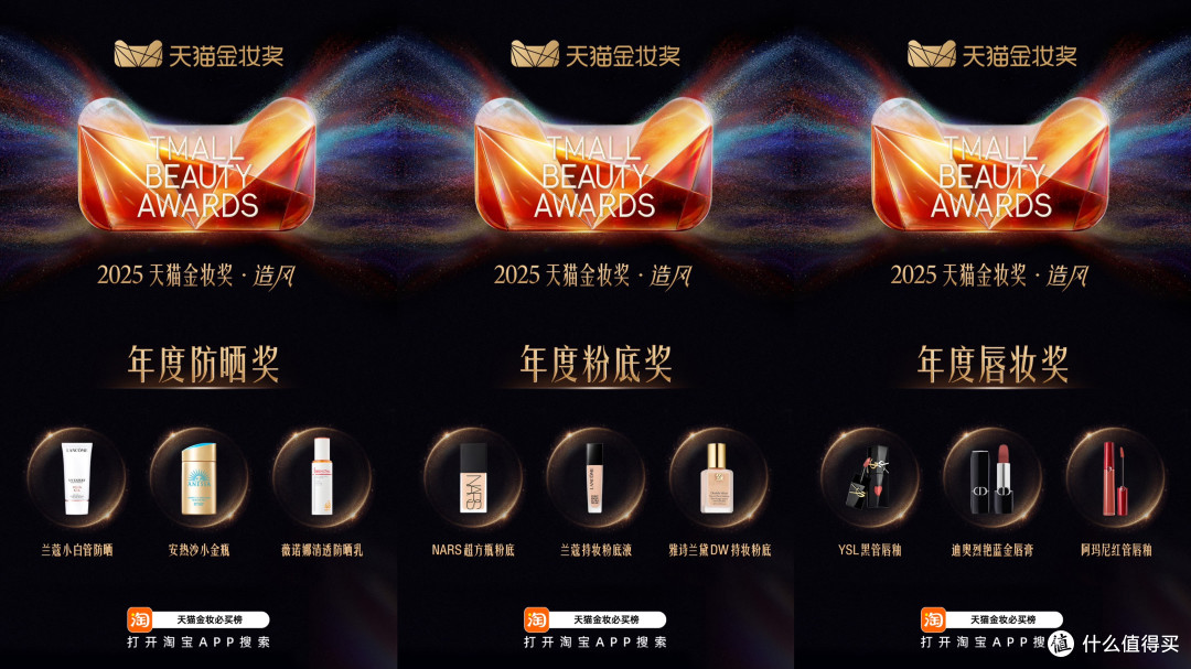 美妆党速码!2025天猫金妆奖重磅榜单来了,闭眼抄作业不踩雷!