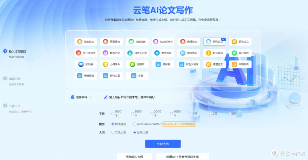10分钟生成期刊论文大纲和初稿?实测8款AI工具,结果出乎意料…