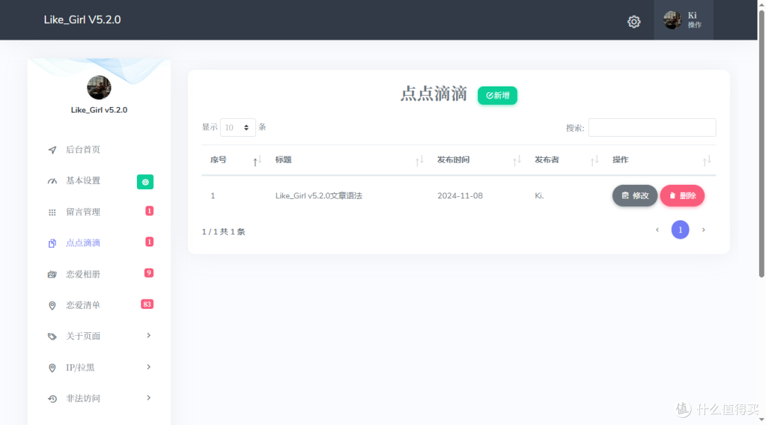 七夕限定:在 NAS 搭建 LikeGirl 情侣小站,记录从相遇到朝夕