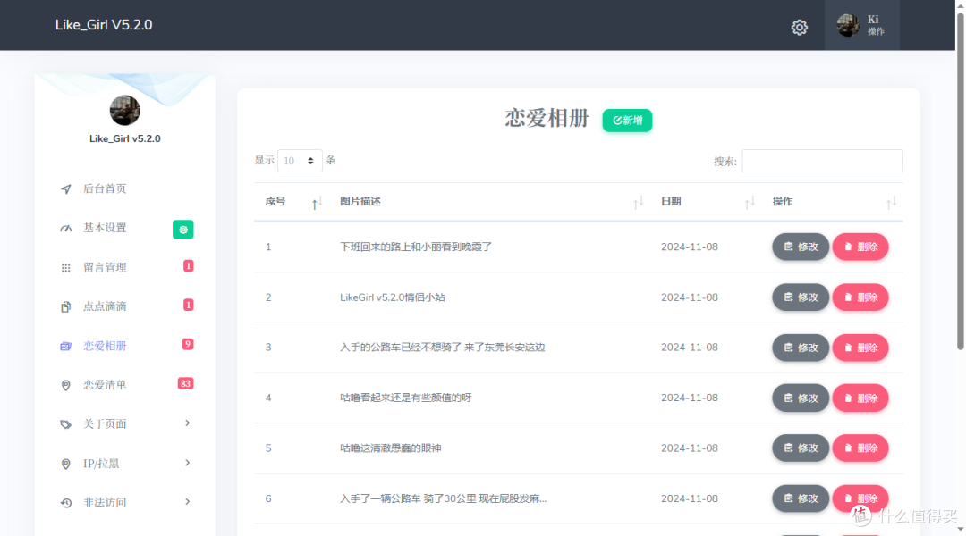 七夕限定:在 NAS 搭建 LikeGirl 情侣小站,记录从相遇到朝夕