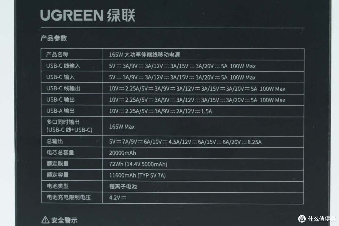 299的售价值不值得买?绿联165W大功率拉拉线移动电源拆解