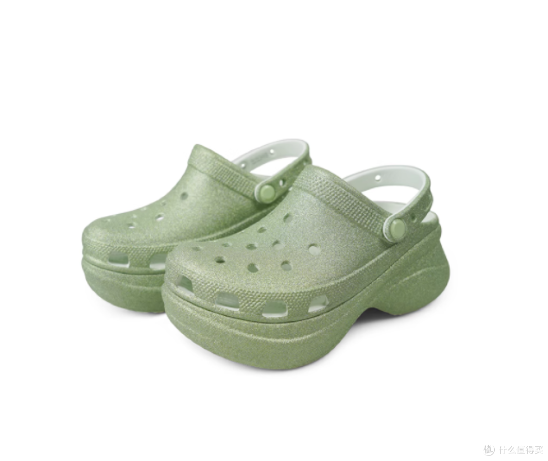 夏日清新必备!Crocs 薄荷绿小鲸鱼洞洞鞋