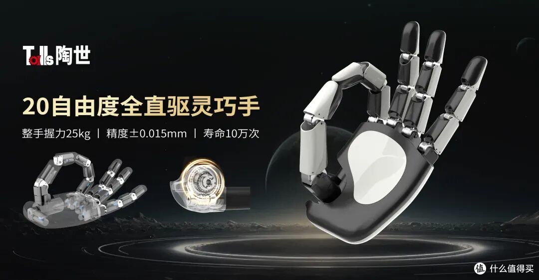 硬核测试——陶世最微型的X4灵巧手减速器能抗4千克!