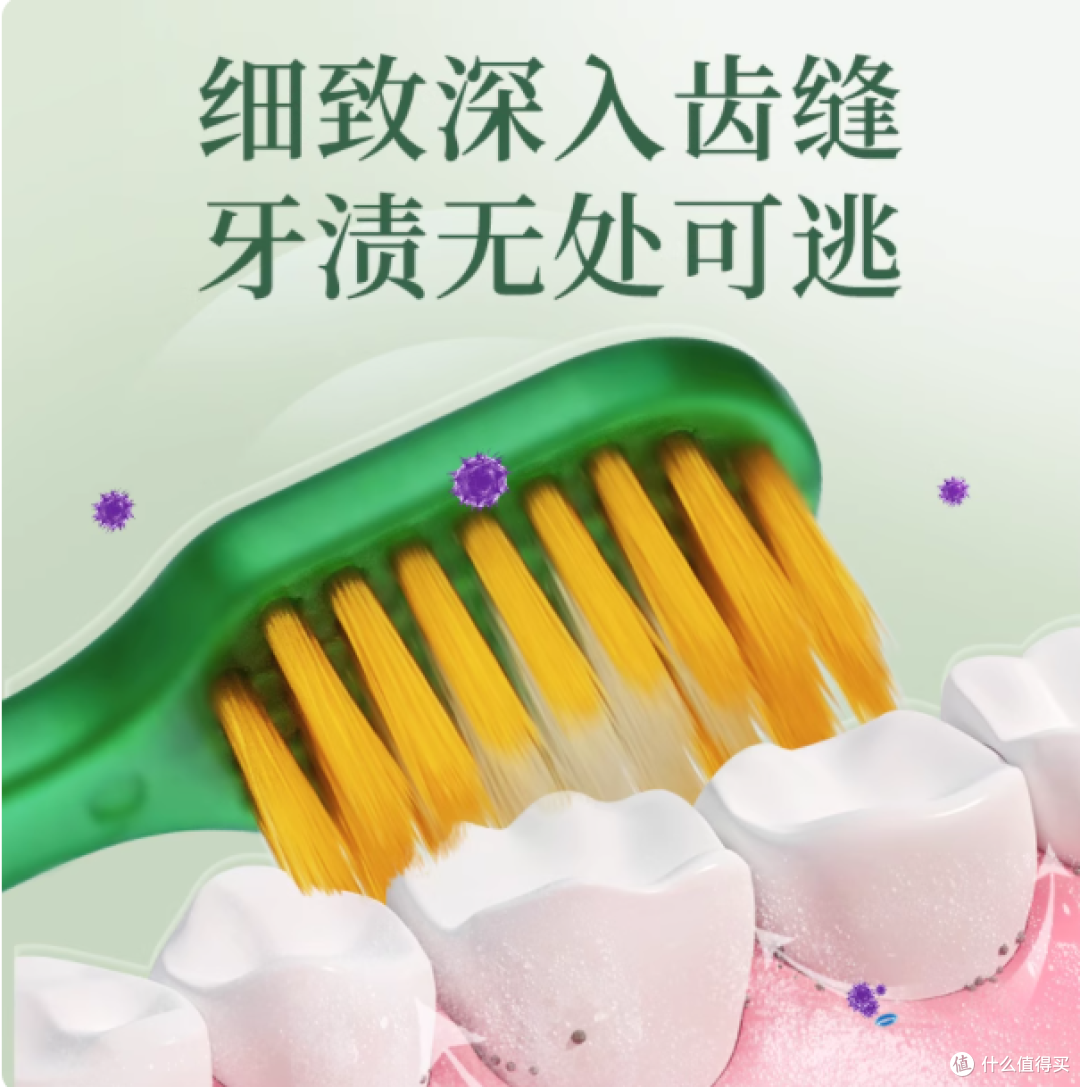 longlejon 朗利洁国风宽头软毛牙刷，家庭口腔护理的性价比之选！