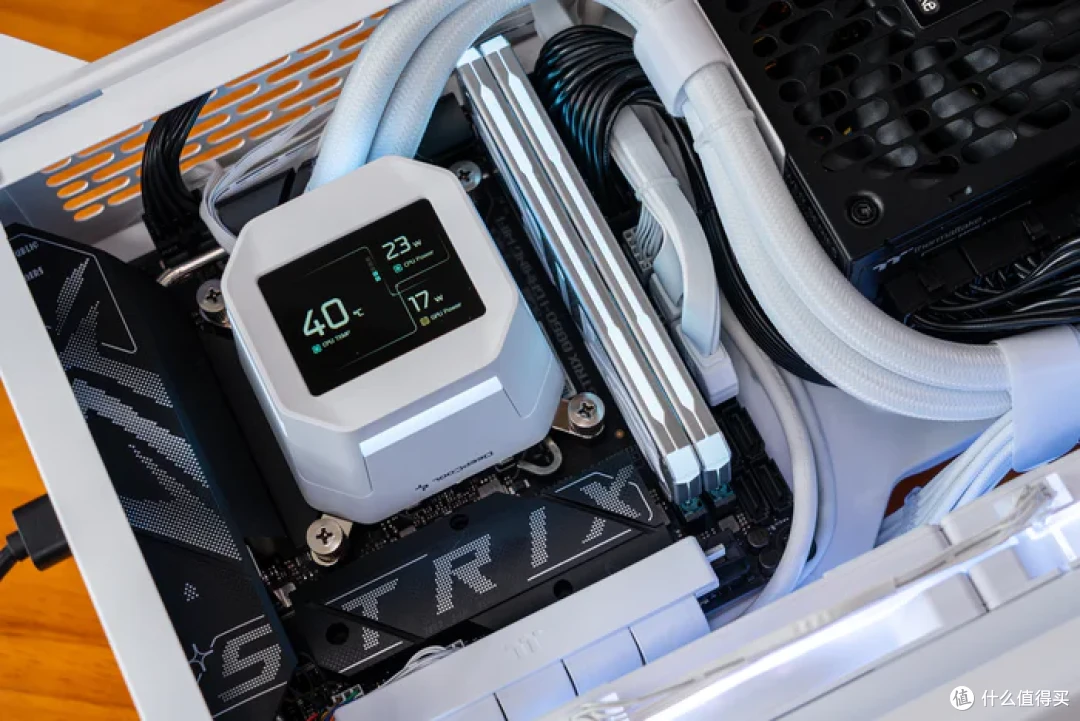 纯白小钢炮——TT TR100+华硕B860-I+索泰 5070天启装机