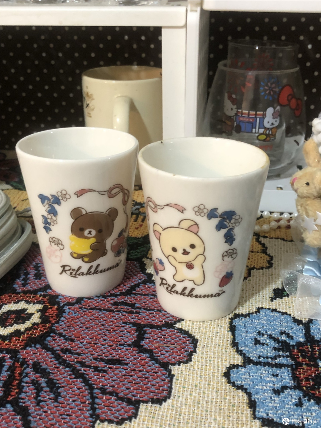 闲鱼淘到超值轻松熊杯子