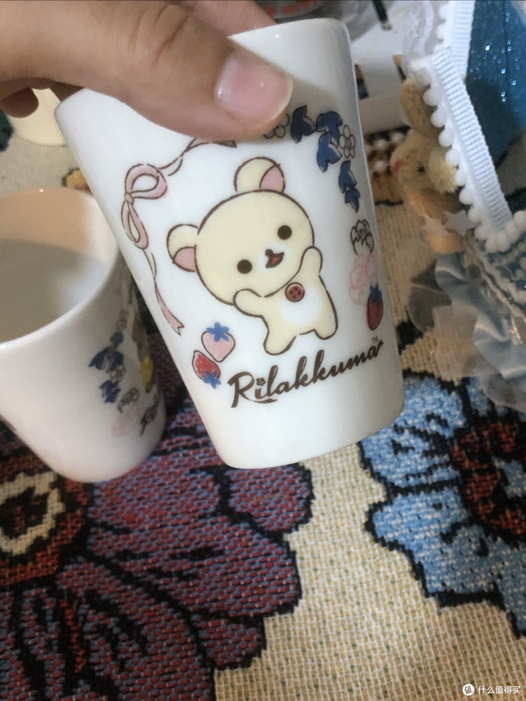 闲鱼淘到超值轻松熊杯子