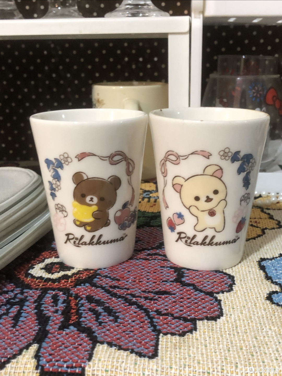 闲鱼淘到超值轻松熊杯子