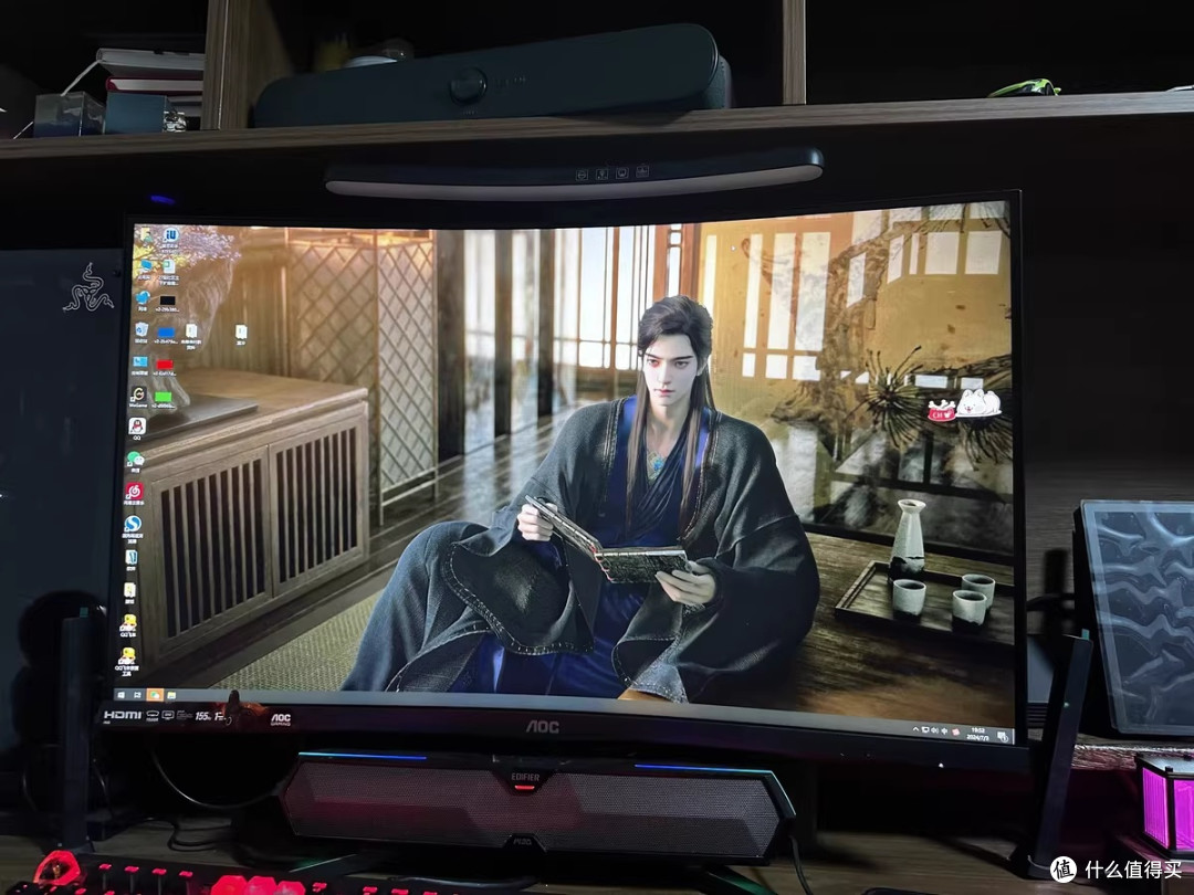 闲鱼捡漏AOC电竞神器,我的桌面迎来终极进化