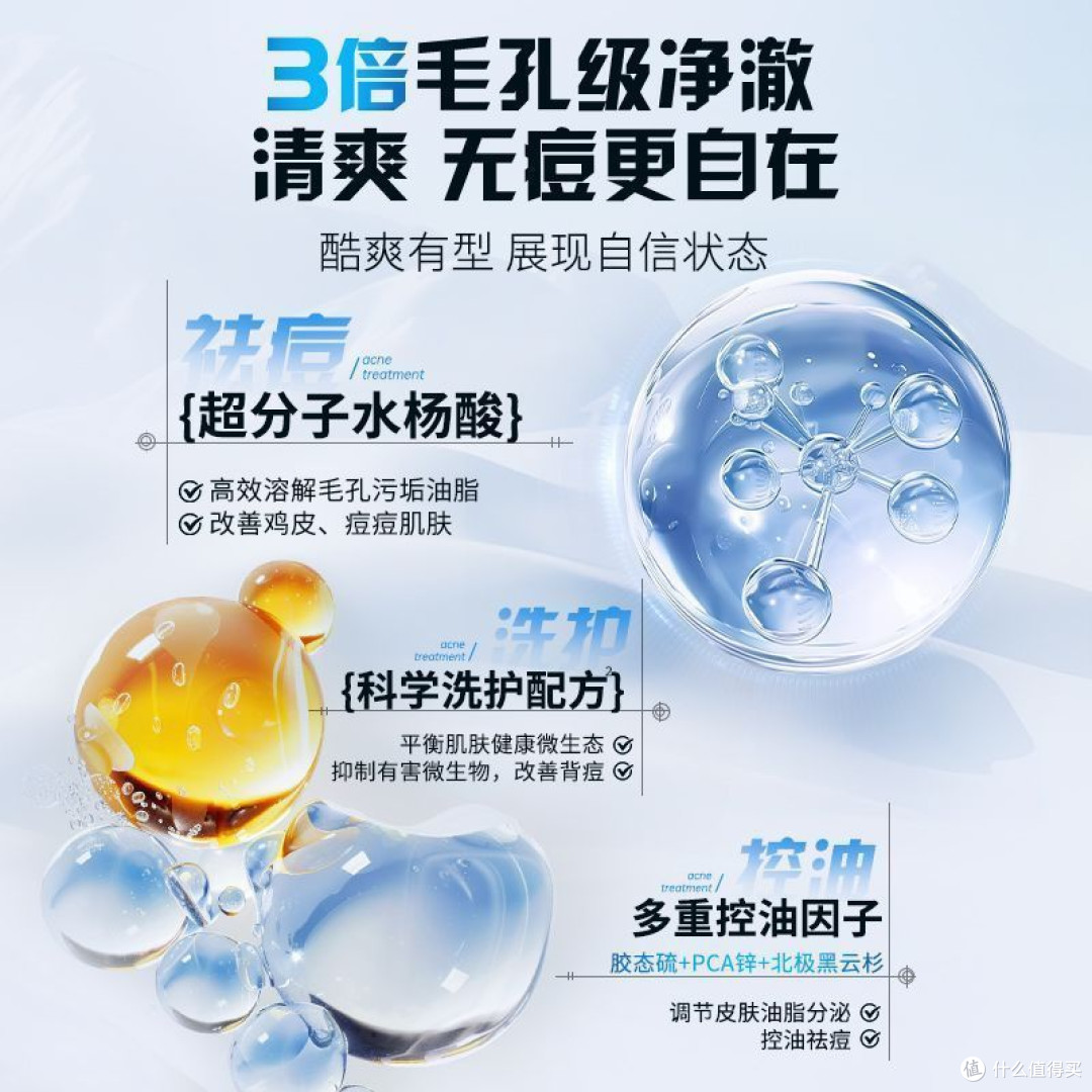清北研发维特丝男士沐浴露持久留香控油保湿祛背痘焕白亮肤大容量