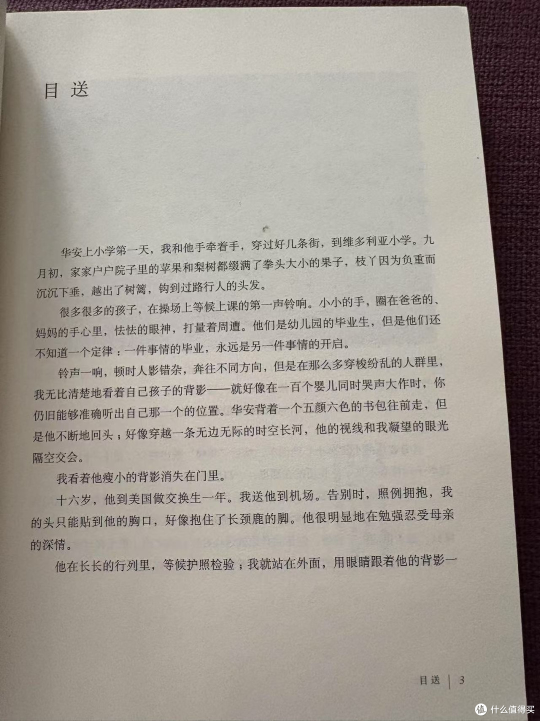《目送》：目送背影，学会告别
