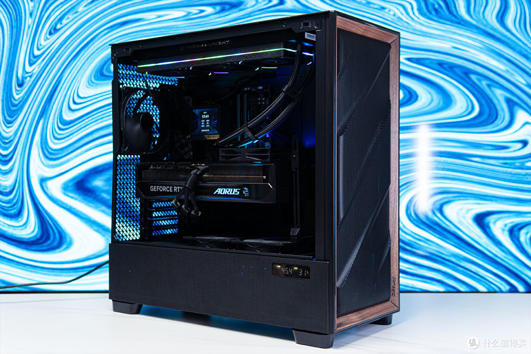 2W预算，黑色侧透安钛克FLUX PRO装机测试
