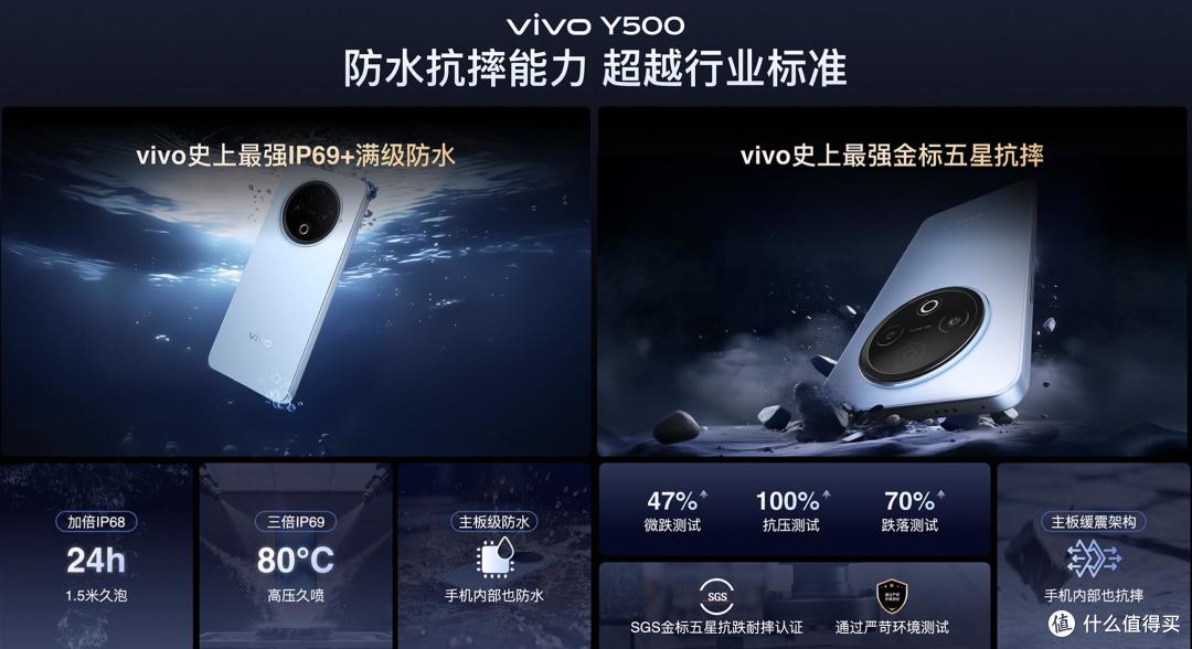 预售开启！vivo Y500挑战耐用极限，续航超顶