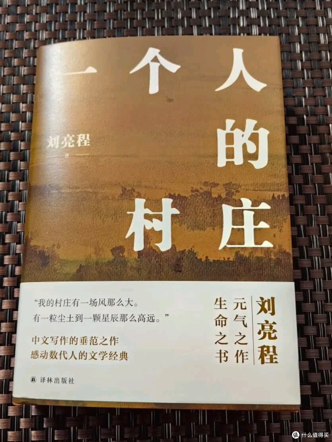 刘亮程笔下的乡村世界——《一个人的村庄》
