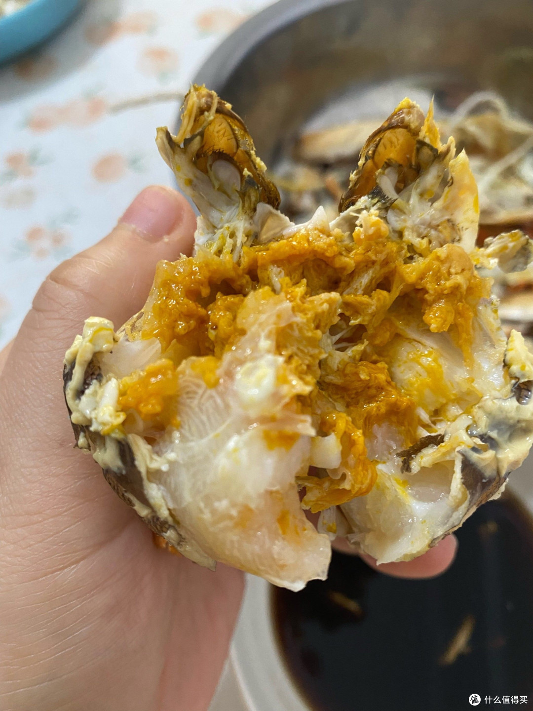 秋日食光:从蟹肥到薯香的温暖滋味