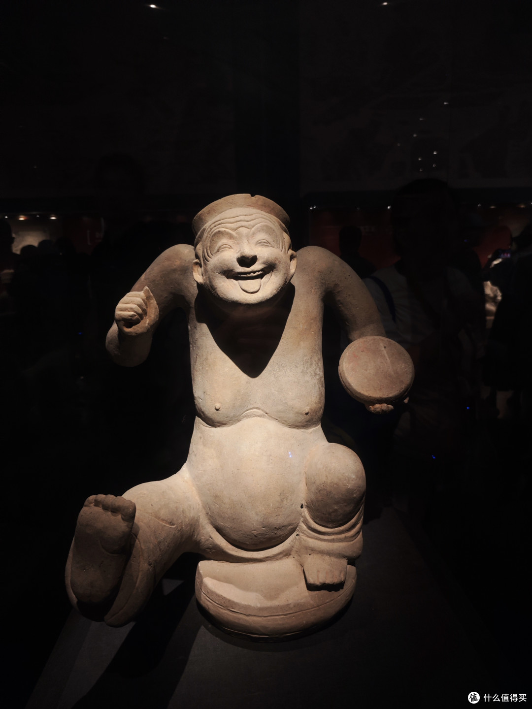 东汉陶俳优俑
