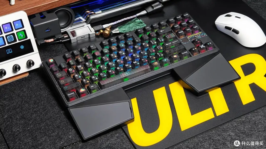 机械键盘也有高级键跟双8K？狼蛛F87PROV2上市即国补