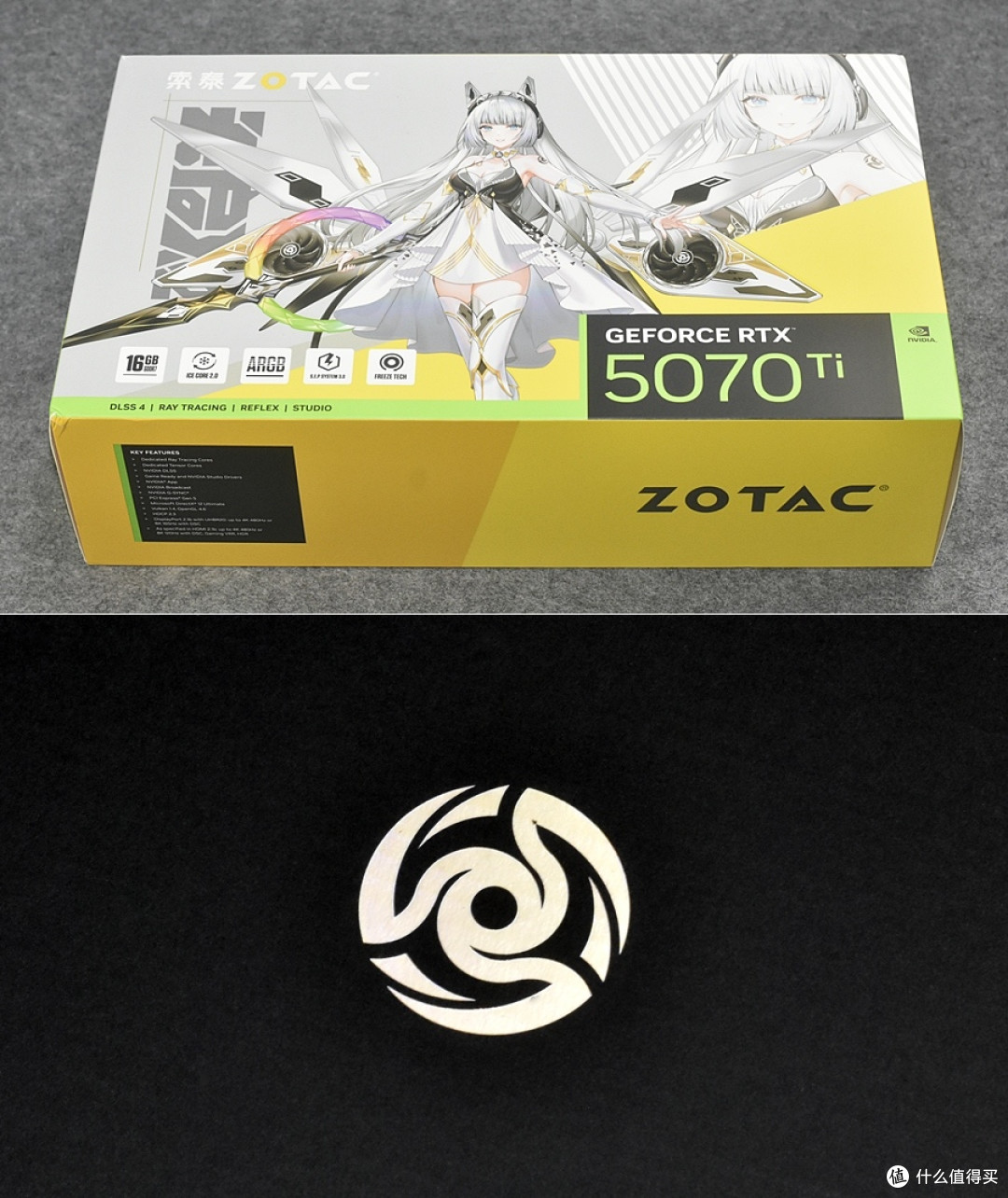 高品质依旧 索泰ZOTAC RTX 5070Ti 16GB 天启 静态拆解