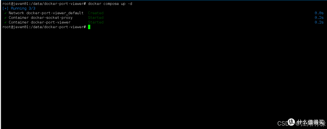 Docker项目实践：部署docker-port-viewer监控容器端口
