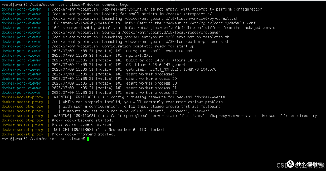Docker项目实践：部署docker-port-viewer监控容器端口